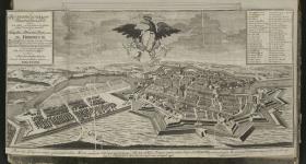 Plan von Berlin im Jahr 1688