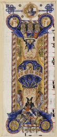 Initiale I, darin der bethlehemitische Kindermord
