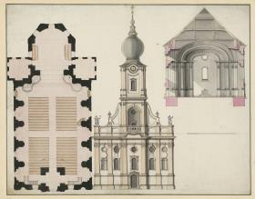 Entwurf für eine Kirche