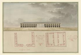 Sankt Petersburg, Anitschkow-Palais, Kabinettblock sowie Grundrisse Ergeschoss und erstes Obergeschoss