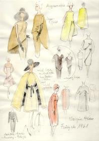 Kollektionsübersicht der Modelle von Jacques Heim, Paris, F/ S 1961