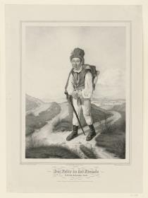 Wanderbursche. Der Peter in der Fremde