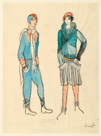Frauen in Wintersportbekleidung