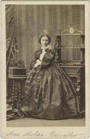 Porträt der Marie Caroline Miolan-Carvalho
