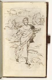 Frau als Säerin