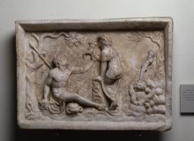 Satyr und Nymphe