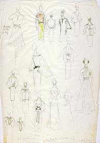 Kollektionsübersicht der Modelle von Yves Saint Laurent, Paris, F/ S 1963