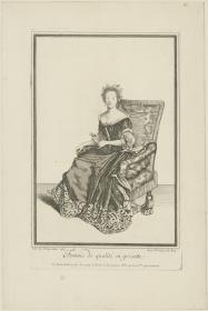 Femme de qualité en grisette