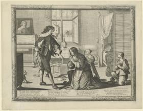 Der Ehemann, der seine Frau schlägt (Le mari qui bat son épouse )
