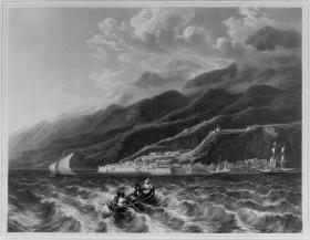 Ausbooten vor La Guaira in Venezuela