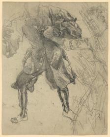 Studie zu: Shakespeare Heinrich VIII tanzt mit Anna Boleyn