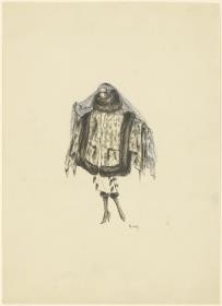 Frau in Jacke mit Pelzbesatz