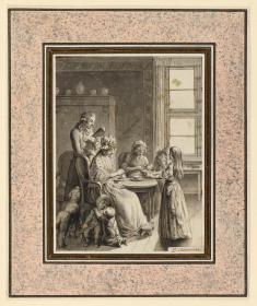 Familienszene