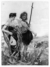 Versuchung, aus: Vom Tode, II. Theil, Blatt 9