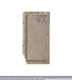 Schreibtafel, Hälfte eines Diptychons