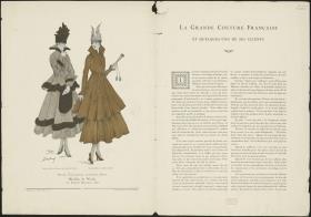 Le Style Parisien: La Grande Couture Française et quelques-uns de ses clients, Kostüme von Weeks