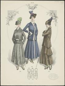 Die Elegante Frau: Kostüme