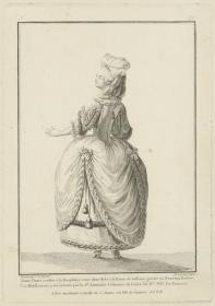Gallerie des Modes et du Costume Français: Jeune dame coiffée à la Dauphine. N.75