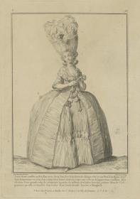 Gallerie des Modes et du Costume Français: Jeune Dame coiffée au Hérisson. P.90