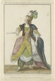 Gallerie des Modes et du Costume Français: Vêtement d'Idamé dans l'Orphelin de la Chine. bb.151