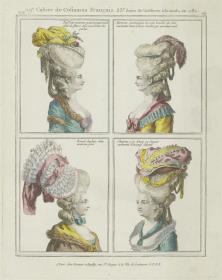 Gallerie des Modes et du Costume Français: Pouf d'un nouveau gout, Herisson, Bonnet Anglais. ee.169