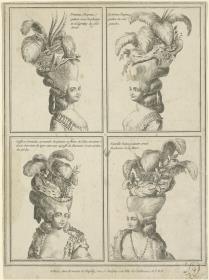 Gallerie des Modes et du Costume Français: Nouveau Chapeau galant, Coiffure Orientale. F.36