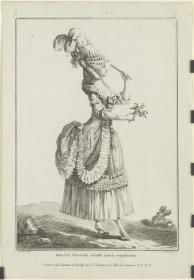 Gallerie des Modes et du Costume Français: Robe à la Polonaise. G.38