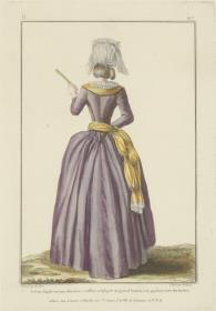 Gallerie des Modes et du Costume Français: Lévite simple vue par derrière. jj.197