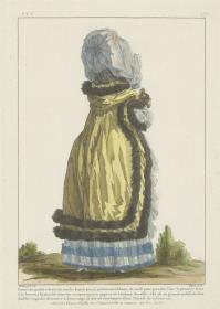 Gallerie des Modes et du Costume Français: Femme de qualité. ccc.299, Pelisse de Satin doublée de martre
