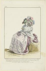Gallerie des Modes et du Costume Français: La tendre Aspasie assise d'un air de nonchalance. ddd.304