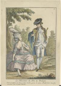 Gallerie des Modes et du Costume Français: Les Délassemens du Bois de Boulogne. M.69