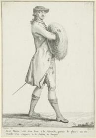 Collection d'Habillement Modernes et galants: Petit Maître vêtu d’un Frac a la Polonaise