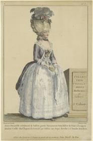 Collection d'Habillement Modernes et Galants: Jeune Demoiselle en Polonaise de Taffetas