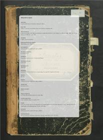 Inventar der antiken und modernen Skulpturen. Zweiter Band. Geführt für ant. Skulpt. von 1855 bis 1 Sept. 1884. für moderne Skulpt. von 1855 bis 1. Jan. 1890.