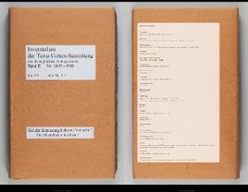 Inventarium der Terra-Cotten-Sammlung des Königlichen Antiquariums Band II Nr. 6809 - 8908