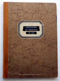 Buch Nr. 2 Inventar für Sammlungen und Kunstwerke der National-Galerie