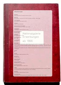 Nationalgalerie Erwerbungen ab 1966