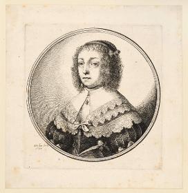 Die Dame mit Schleifen im Haar