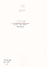 10a 17/18 1878 Inv.Nr. 520-1040 vollstämdig 29. Juni 1960 gez. Sch. [Schönberger, Arno] v.B. [= Erwerbungsjahr 1878: 520-1040 aus Inventarbuch Sammlung 1878]