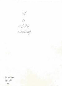 46 53 1894 vollständig 31. Mai 1960 gez. Sch. [Schönberger, Arno] v.B. [=  Erwerbungsjahr 1894 aus Inventarbuch Sammlung 1893-1894]