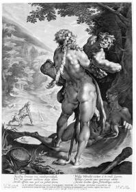 Herkules und Antäus
