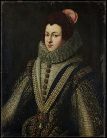 Porträt der Isabel, Königin von Spanien