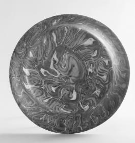 Breite Schale ("Achatglas"-Schale)