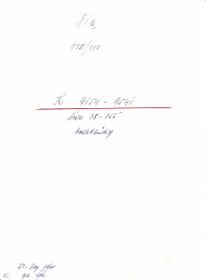 81a 110/111 K 9154-9541 Seite 78-155 vollständig 27. Dez. 1960 gez. Sch. [Schönberger, Arno] v.B. [= Lfd.-Nr. K 9154-9541 aus Inventarbuch XV Kunstkammer K 8689-9541]
