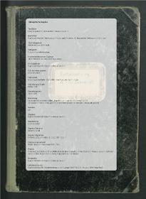 Zettelkatalog A-Hildebrandt