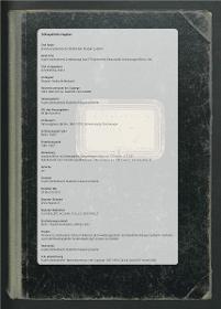 Zettelkatalog Saal-Z