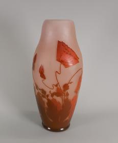 Vase mit Mohn