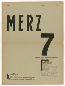 Merz 7 Tapsheft