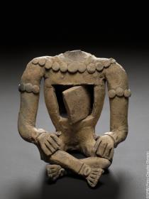 sog. Wirtsfigur oder Host Figurine (ohne Kopf)