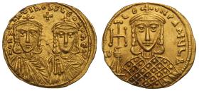 Byzanz: Constantinus V. mit Leo IV. und III.